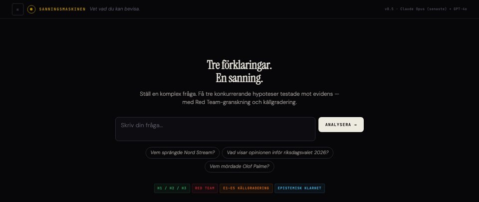 Sanningsmaskinen